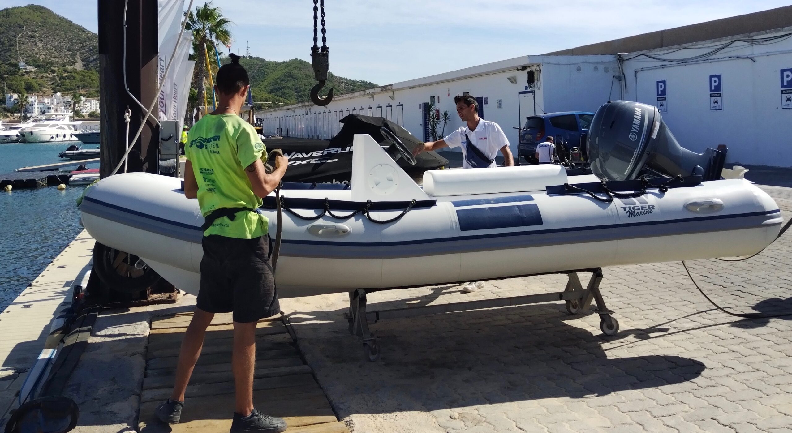 Tiger Marine 40 - Amb el suport de la Unió Europea i la Generalitat de Catalunya, FEMPA, EMC, Agricultura Cat i Galp Costa Central